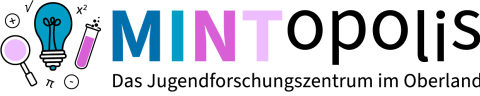 Logo von MINTopolis Das Jugend­forschungs­zentrum im Oberland